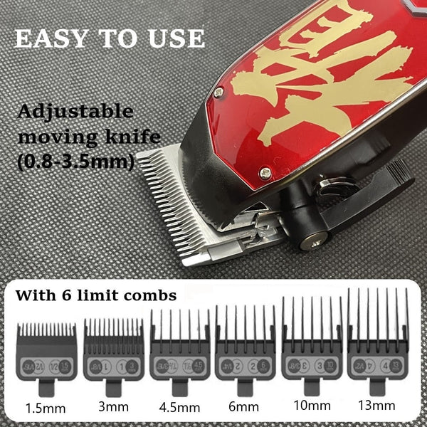 Professional Hair Trimmer For Men Electric Cutting Machine 7000 Rpm Barbers Clippers & Trimmers