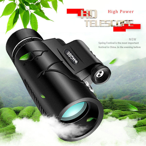 Professional Monoculars Powerful Hd Telescope 50X60 With Lamp Lighting Night Laser Long Range Pocket Vision Goggles Binoculars & Monoculars