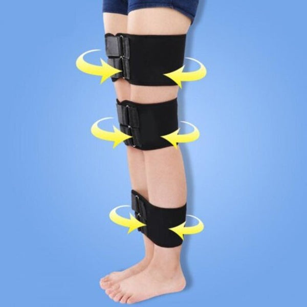 Professional Posture Corrector O Leg Correction Belt Orthotic Band Black Orthotics Braces & Sleeves