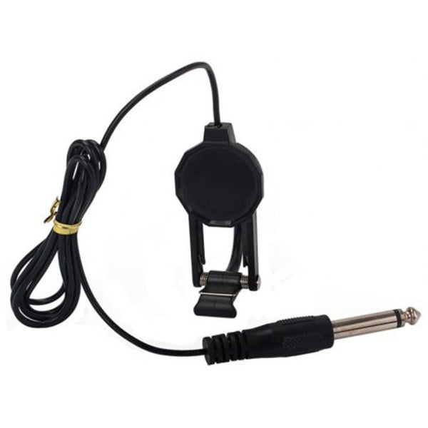 Professional Violin Pickup With 1 / 4 Inch Jack 1.2M Cable Compact Black String Accessories