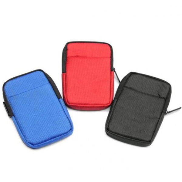 Professional Water Proof Hard Disk Protective Case Blue Hard Drive Pouches