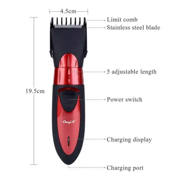 Professional Hair Trimmer Digital Usb Rechargeable Clipper Haircut Ceramic Blade Razor Cutter Barber Machine Clippers & Trimmers