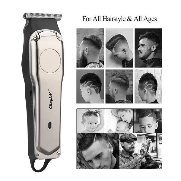 Professional Electric Hair Clipper For Men Shaver Cordless Rechargeable Clippers & Trimmers