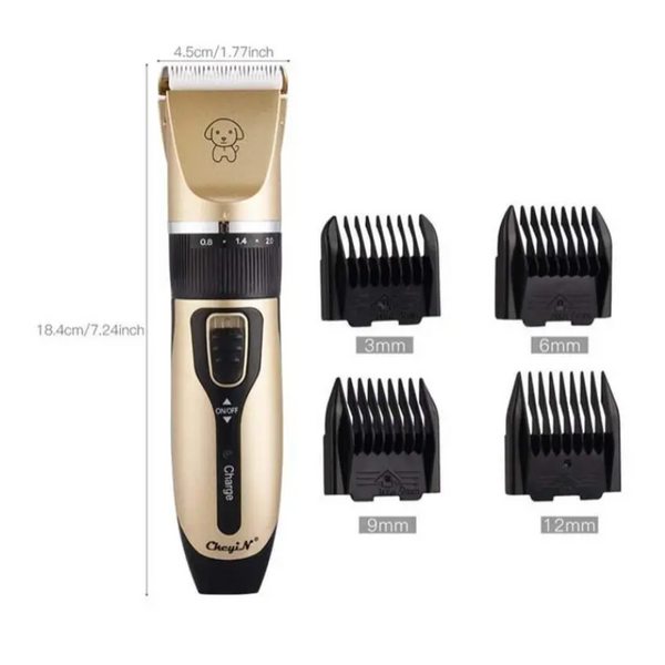 Professional Pet Dog Hair Trimmer Animal Grooming Clippers Machine Shaver Set