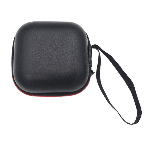 Protective Case Cover Portable Wireless Earphones Storage Bag Eva Leather Compatible With Beats Powerbeats 2019 Black Earbud Cases