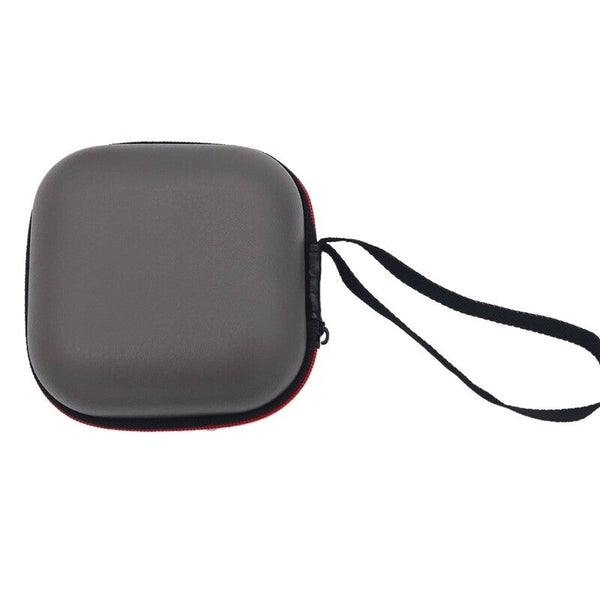 Protective Case Cover Portable Wireless Earphones Storage Bag Eva Leather Compatible With Beats Powerbeats 2019 Grey Earbud Cases