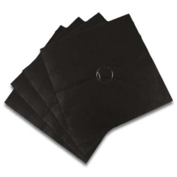 Protective Cleaning Mat 4Pcs / Pack Black