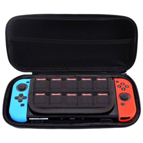 Protective Hard Portable Travel Bag Shell Pouch For Nintendo Switch Black