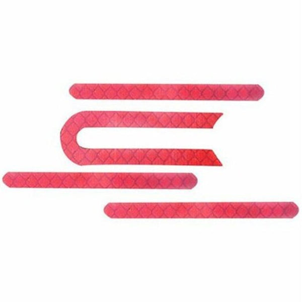 Protective Reflective Sticker For Xiaomi Mijia M365 Scooter 4Pcs Red