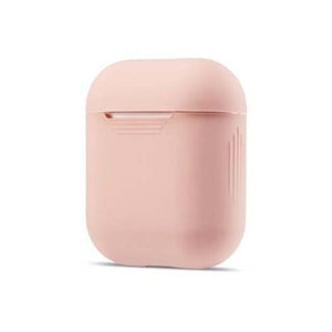 Protective Silicone Cover And Skin For Airpods Charging Case Light Pink