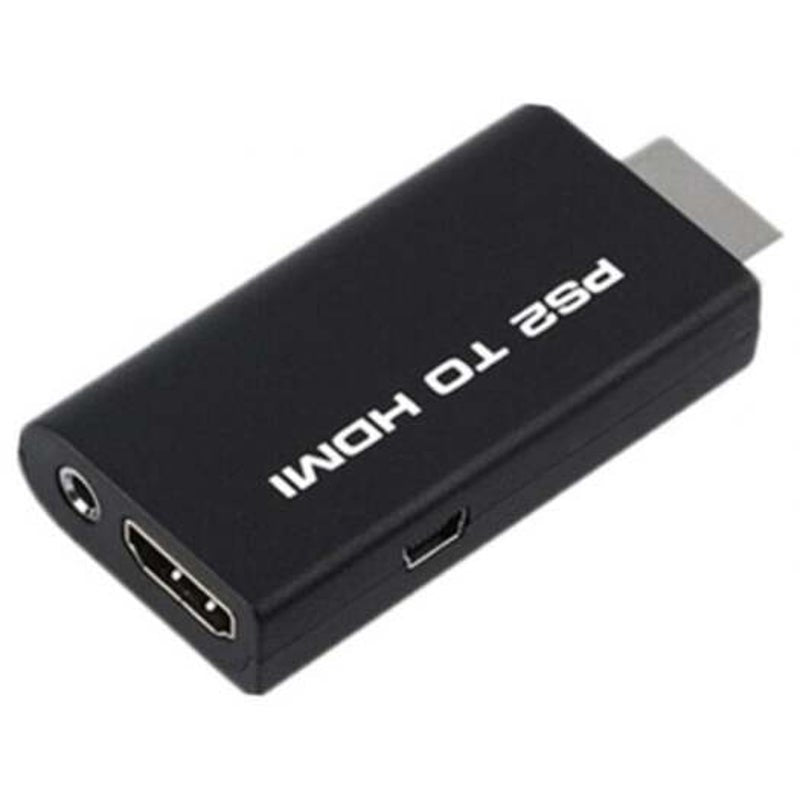 Ps2 To Hdmi With Audio Video Converter Game Console Adapter Black Cables & Adapters