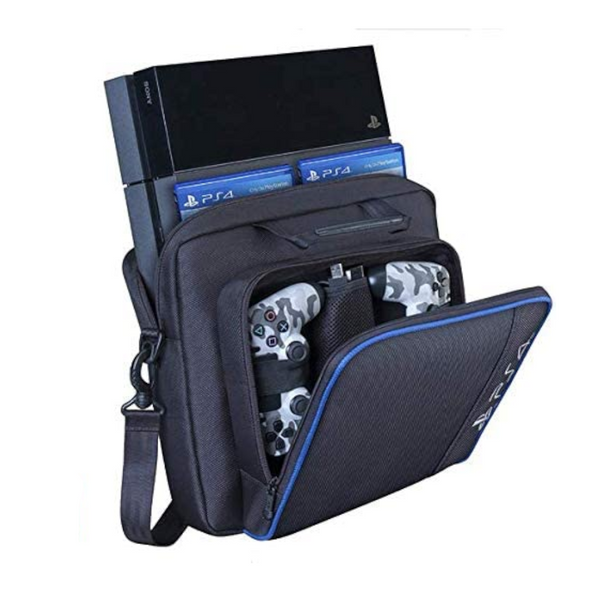 System Bag Ps4 Original Size For Playstation Console Shoulder Protector Carry Handbag Canvas Black