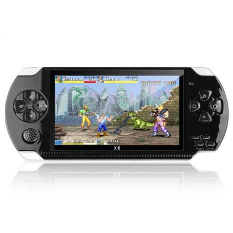 10000 Games Hd Handheld Console With A 4.3 Inch Screen Black
