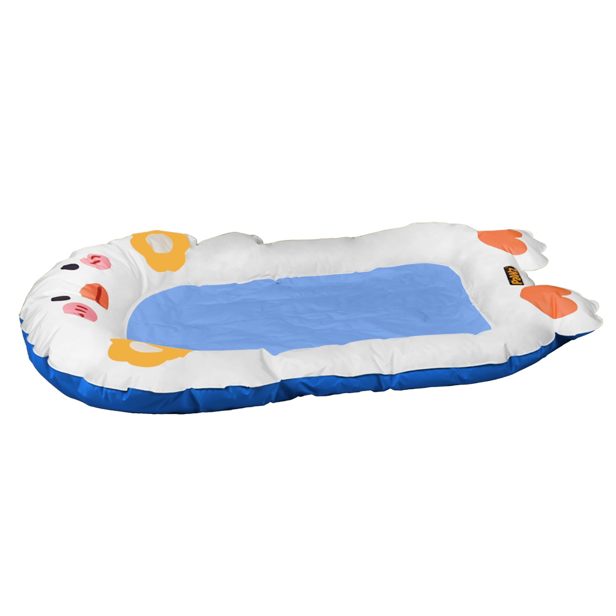 Pawz Pet Cooling Mat Dog Cat Human Size Blue Dog Snuffle Mats