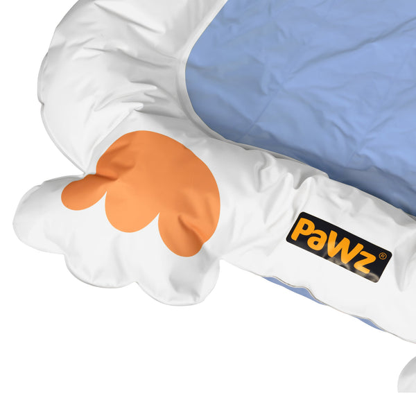 Pawz Pet Cooling Mat Dog Cat Human Size Blue Dog Snuffle Mats