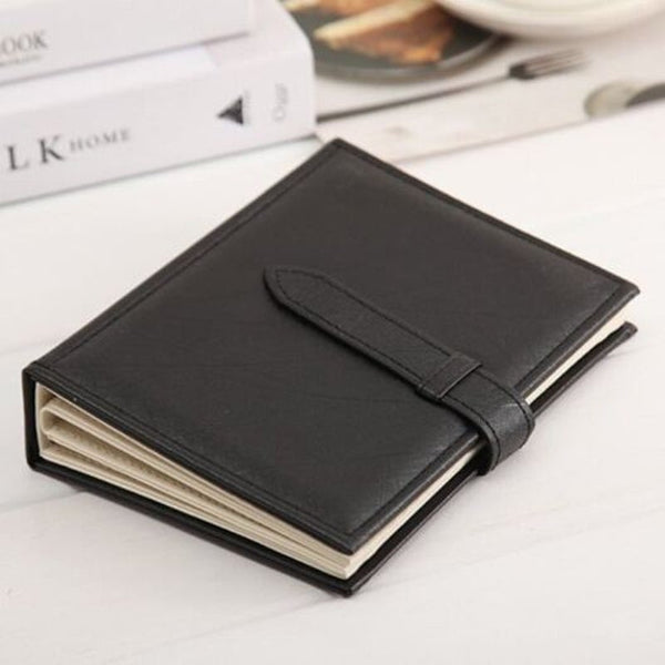 Veile Studios Pu Leather Earring Jewelry Book Storage Box Black Jewellery Holders & Organisers