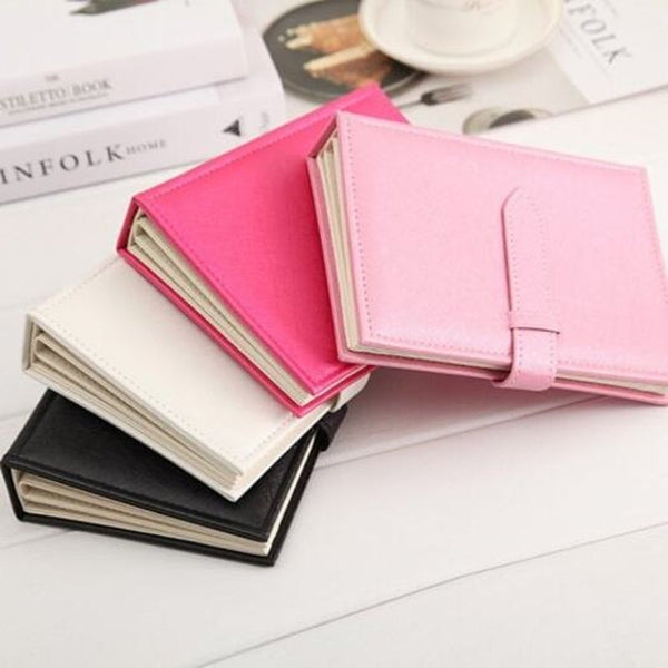 Veile Studios Pu Leather Earring Jewelry Book Storage Box Black Jewellery Holders & Organisers