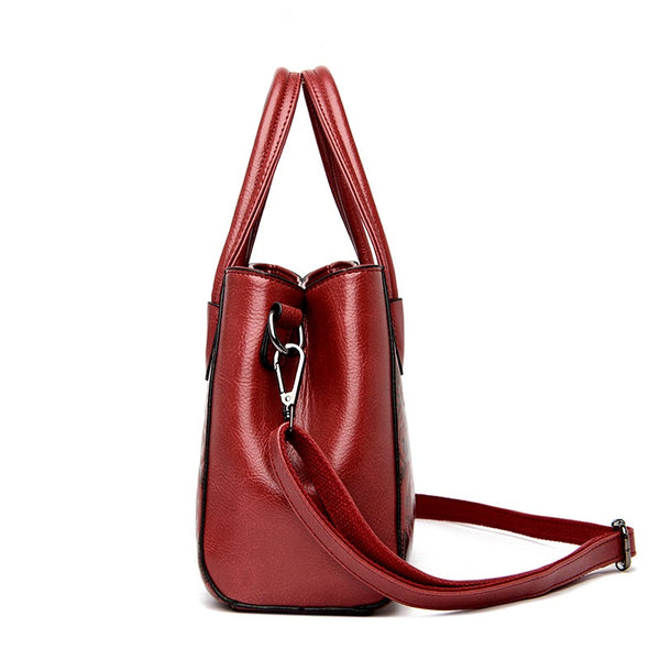 Pu Leather Flower Designer Handbags High Quality Large Floral Shoulder Crossbody Bag Women's Bags & Handbags