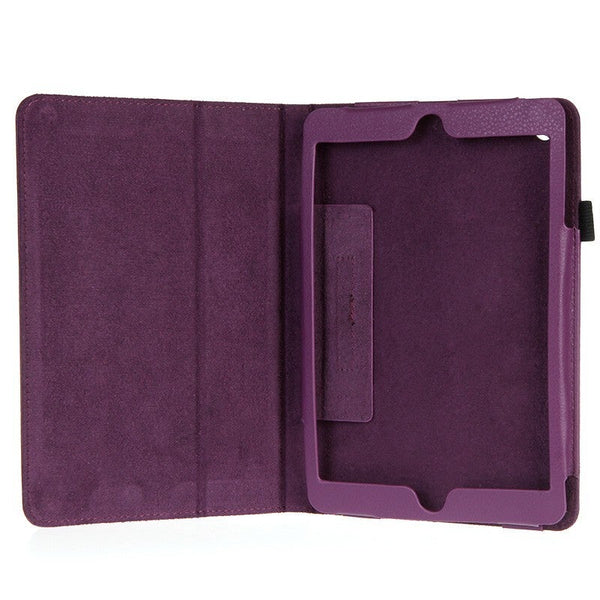 Pu Leather Magnetic Smart Case Skin Cover Stand For Apple Ipad Mini Purple Cases Covers Keyboard Folios