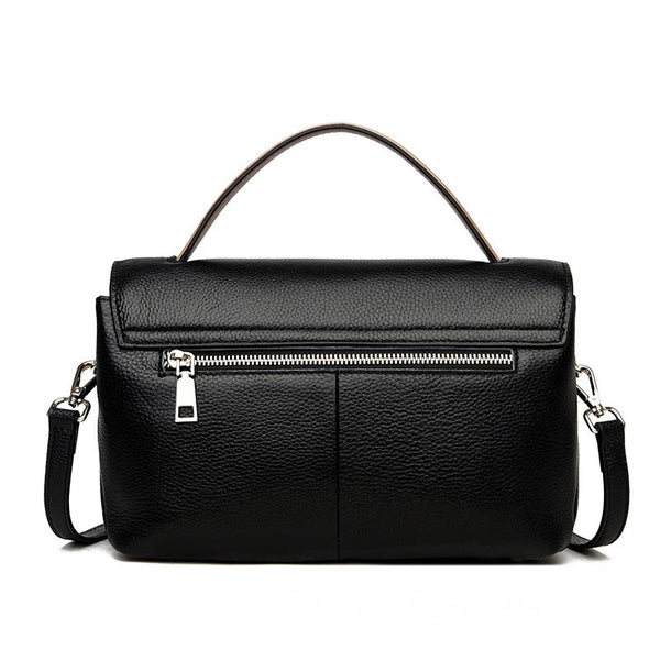 Pu Leather Women Crossbody Bag Summer Small Handbags Vintage Shoulder Black