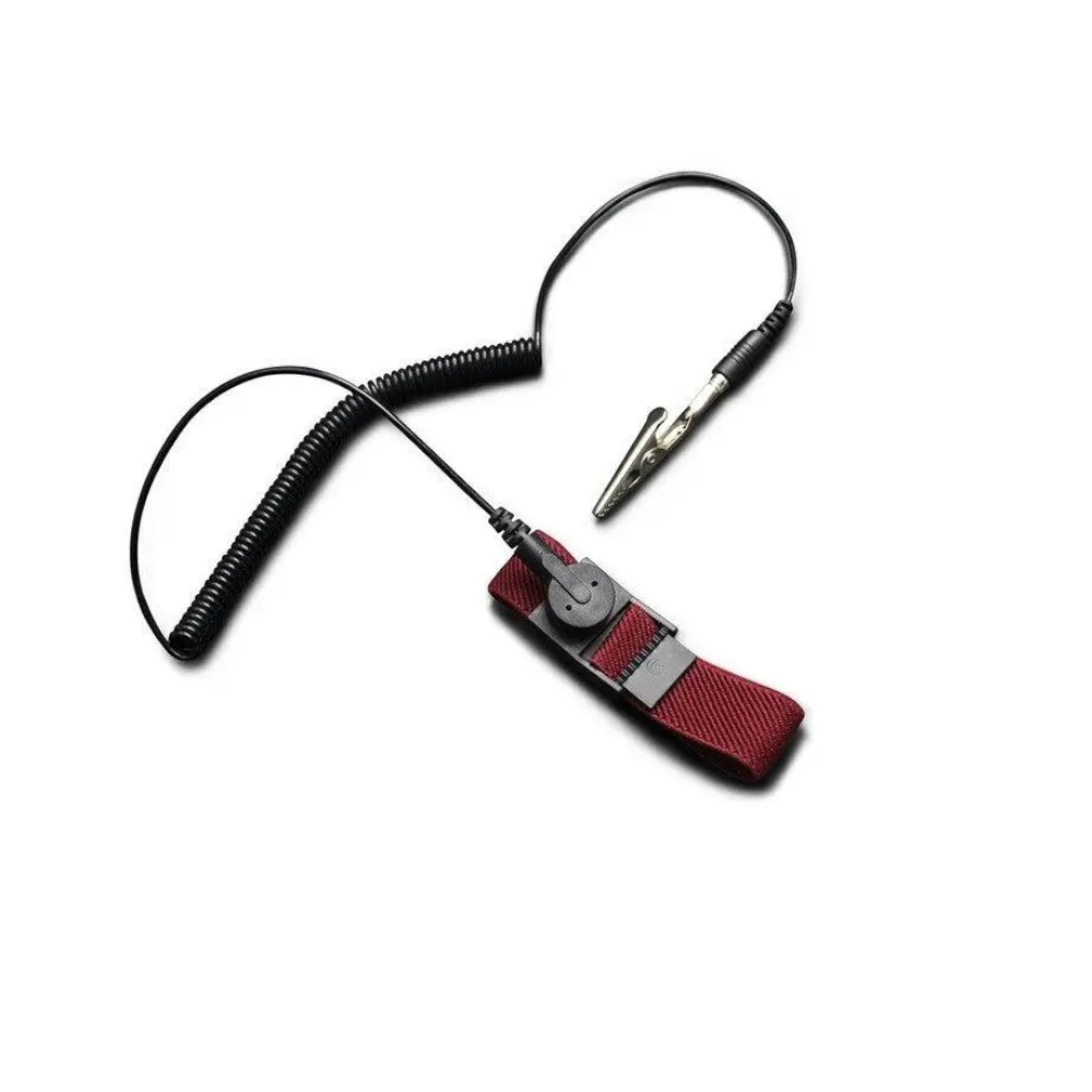 Pu Anti Static Wrist Strap Band Wine Red Other Electronics