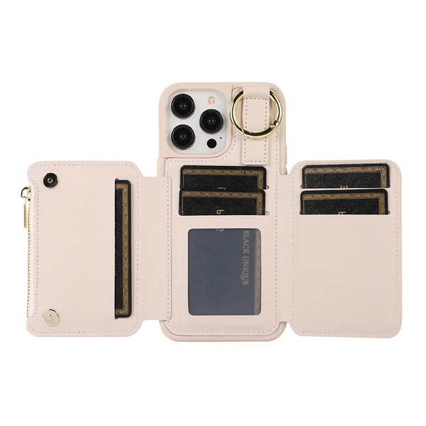 Cases Covers & Skins Pu Leather Phone Case Crossbody Cover Wallet Purse With Rfid Blocking Card