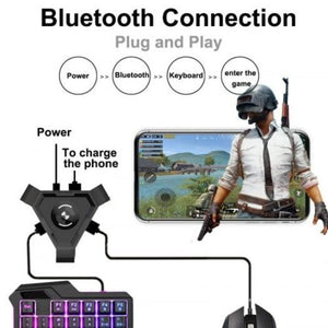 Pubg Mobile Gamepad Controller Gaming Keyboard Mouse Converter For Ios Android To Pc V4.1 Adapter P5