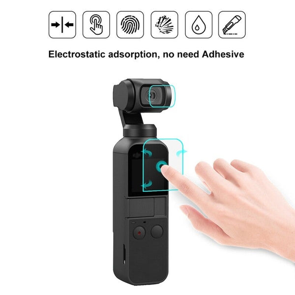 Screen Film For Dji Osmo Pocket Camera Lens Protective Scratch Proof Protector Camera Screen Protectors