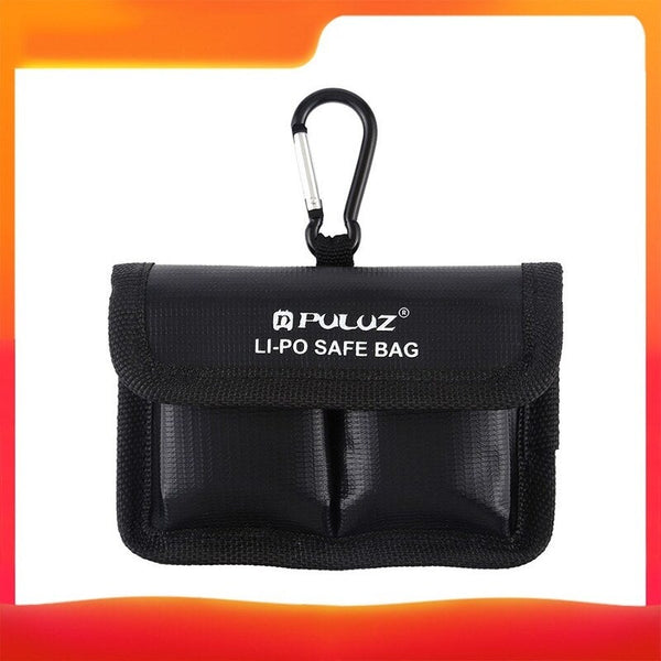 Lipo Safe Bag Lithium Battery Explosion Proof Safety Protection Black
