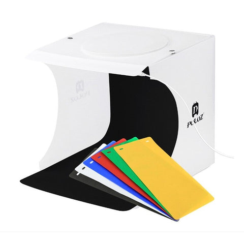 Mini 40Pcs Led Photography Lighting Softbox 2 Softboxes & Diffusers