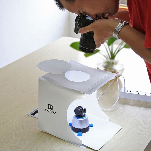 Mini 40Pcs Led Photography Lighting Softbox 2 Softboxes & Diffusers