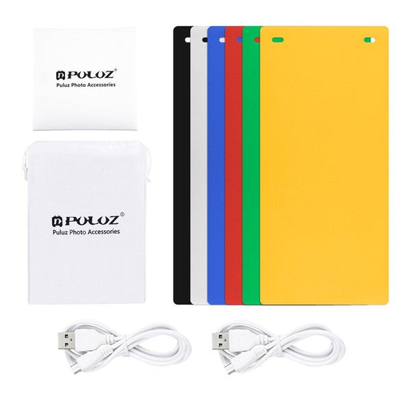 Mini 40Pcs Led Photography Lighting Softbox 2 Softboxes & Diffusers