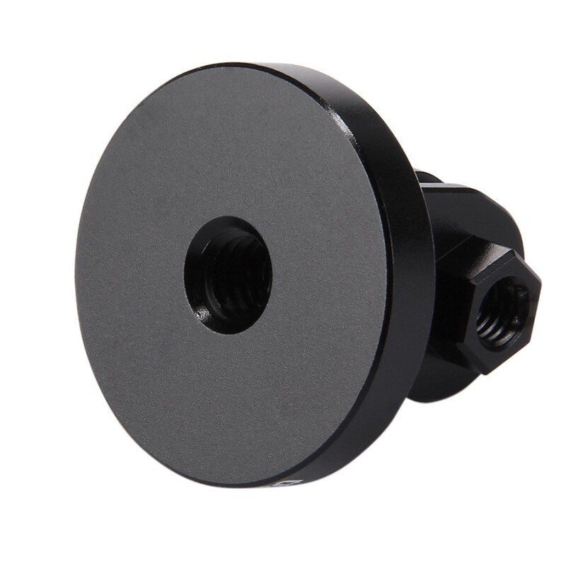 Pu145 Aluminum Tripod Mount Inch Screw Hole Adapter Monopod Head For Mini Sport Action Cameras Accessories Gold Black Tripods & Monopods