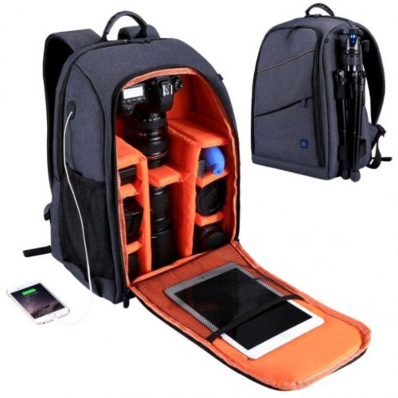 Outdoor Waterproof Dual Shoulders Backpack Camera Bag Camera Cases Bags & Covers