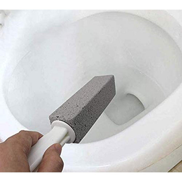 Pumice Stone Toilet Bowl Clean Brush With Handle