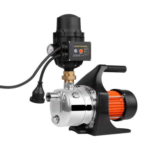 Giantz 1500W High Pressure Garden Water Pump With Auto Controller Water Pumps & Pressure Tanks