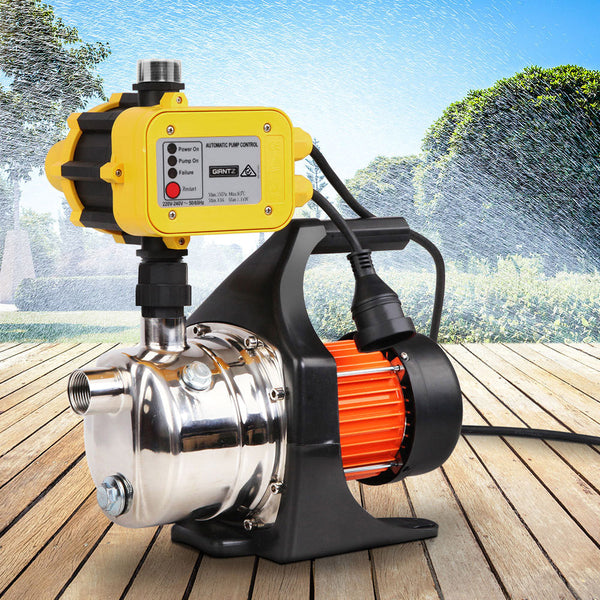 Giantz 800W High Pressure Garden Water Pump With Auto Controller Water Pumps & Pressure Tanks