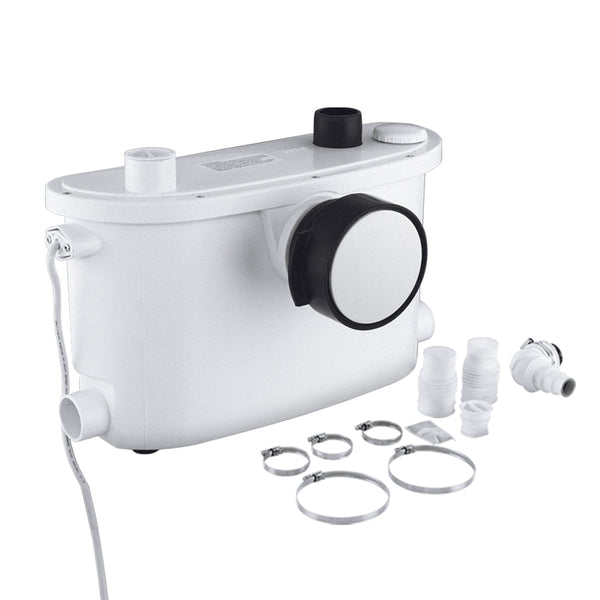 Boat Plumbing Giantz Macerator Sewerage Pump Waste Toilet Sewage Water Disposal Marine Basement Clean