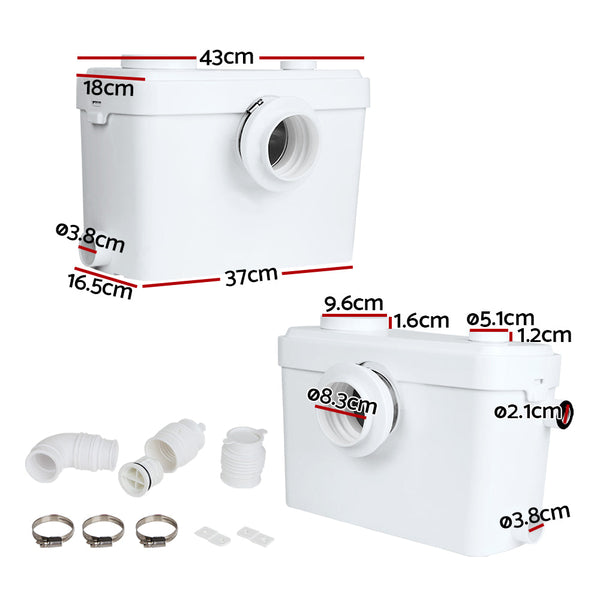 Giantz Toilet Disposal Unit Portable Toilets & Accessories