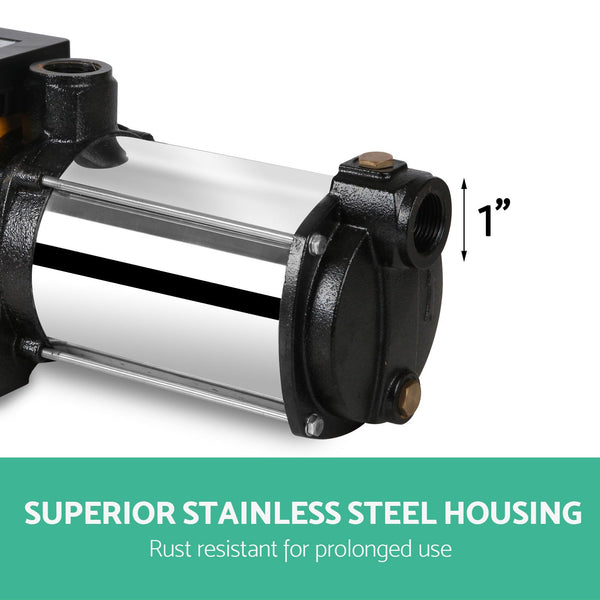 Giantz 2000W High Pressure Garden Water Pump Water Pumps & Pressure Tanks