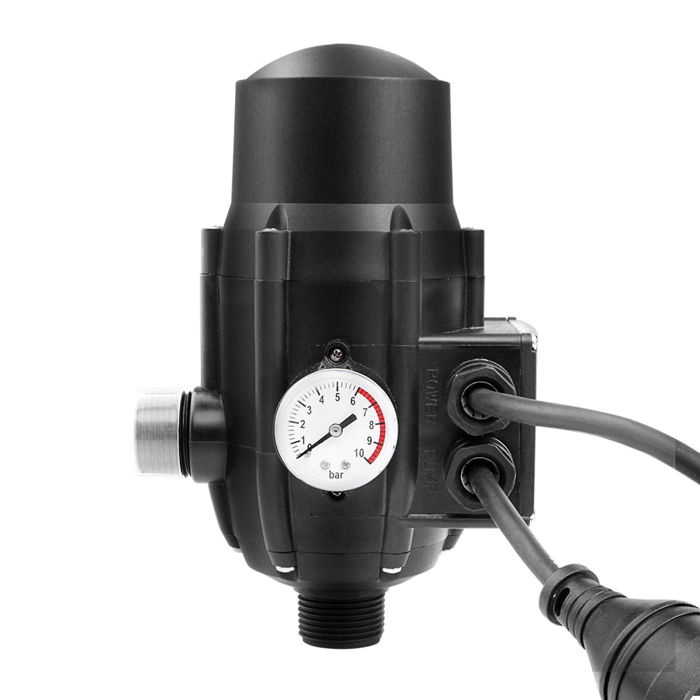 Giantz Automatic Electronic Water Pump Controller Black Water Pumps ...