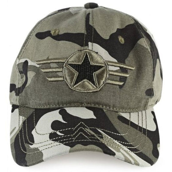 Pure Cotton Fishing Cap Sun Hat Acu Camouflage Hats