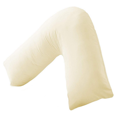 Pure Cotton 250Tc Tri Pillowcases Cream