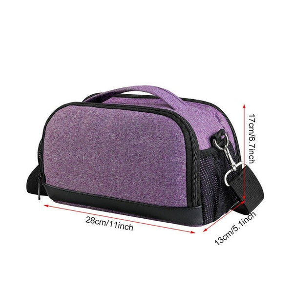 Purple 600D Oxford Cloth Cutting Machine Bag Knitting Tools Storage Other Crocheting And Knitting