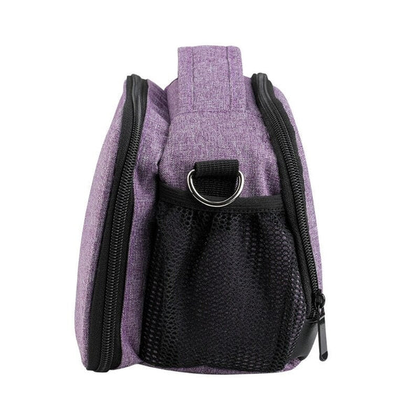 Purple 600D Oxford Cloth Cutting Machine Bag Knitting Tools Storage