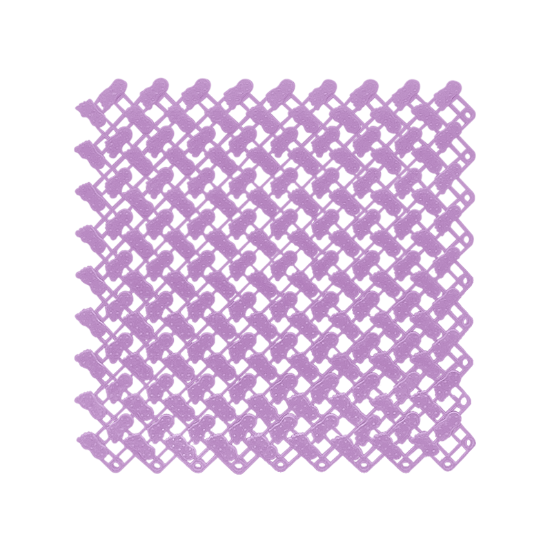 Splicing Mat Purple 25 By Centimetre 10 Pieces Diy Non Slip Bathroom Door Mats & Floor Mats