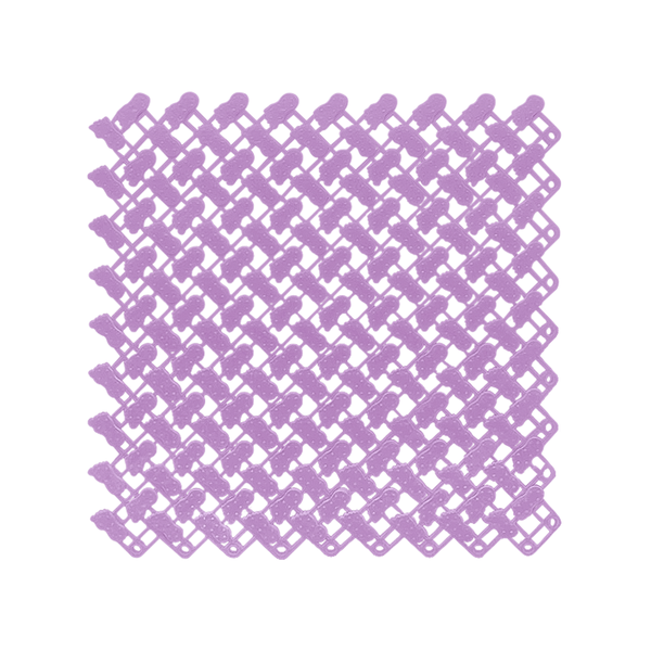 Splicing Mat Purple 25 By Centimetre 10 Pieces Diy Non Slip Bathroom Door Mats & Floor Mats