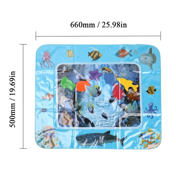 Pvc Inflatable Little One Water Mat Fun Activity Play Center For Children Infants Exquisite Cushion Playmats & Jigsaw Mats