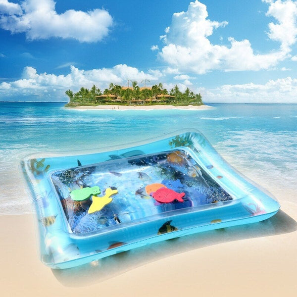 Pvc Inflatable Little One Water Mat Fun Activity Play Center For Children Infants Exquisite Cushion Playmats & Jigsaw Mats