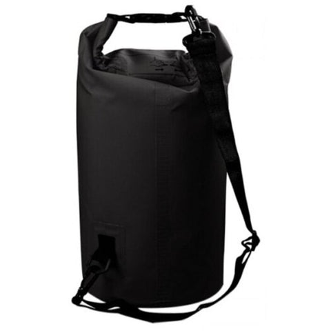 Pvc Waterproof Suitcase Dampproof Multipurpose For Outdoor Travel Black